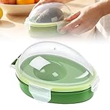 Avocados Saver Keeper Container for Fridge, Reusable Avocado Holder to Keep Avocados Fresh, Free Fruit Storage Containers for Fridge with Snap-On Lid, Dishwasher Safe Kitchen Gadget (1)