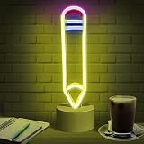 Lumoonosity Pencil LED Neon Signs - Desk/Table...