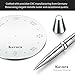 Kavura Spin Decision Pen – CNC-Machined 316L Stainless Steel Fidget Pen with Magnetic Stand | Smooth Writing Gel Ink | Stress Relief & Decision Maker |Office Desk Gift for Professionals