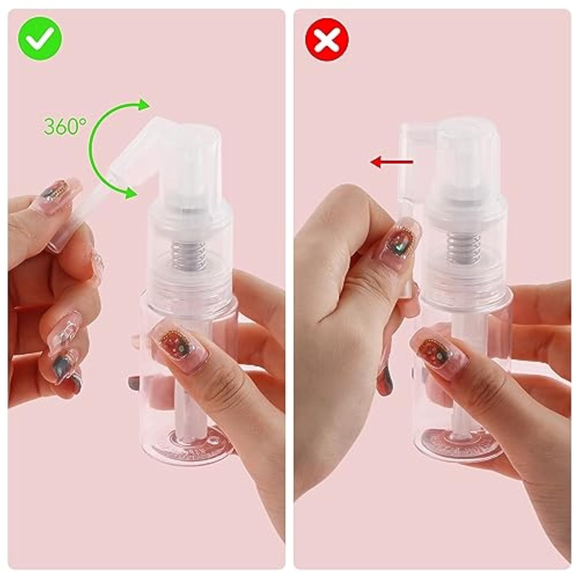 8 Pcs Glitter Duster Sprayer Craft Glitter Spray Bottles