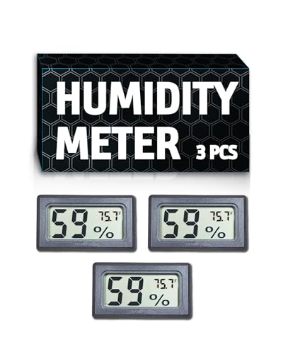 Hygrometer, Humidity Meter, Hydrometer, Room Thermometer Indoor, Humidity Sensor, Indoor Thermometer, Humidistat, Hygrometer Indoor Humidity by Greensadi