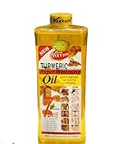 Cosmetics Skin-Tone Enhancing Oil, Organic Full Body Oil, Effective Gluta, tumeric Seed, & Almond Oil Blend for Dark Skin, Nourishing Face Oil & Vitamin C, and E, 1000 ml