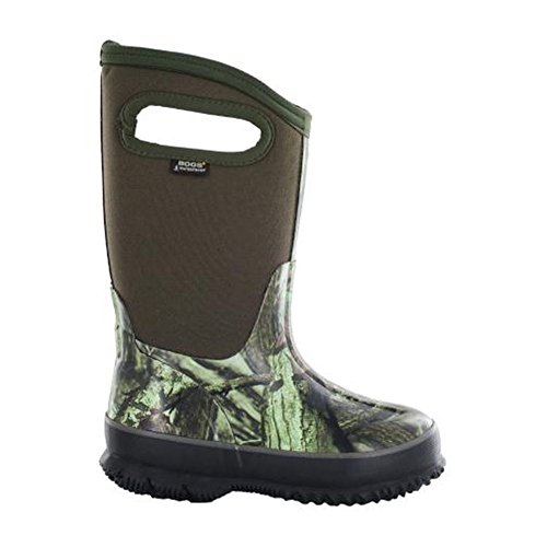 BOGS Unisex-Child Classic High Waterproof Insulated Rubber Neoprene Rain Boot Snow