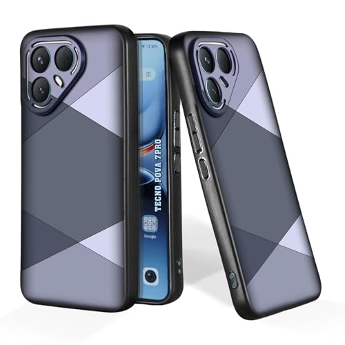 Image of Soft Silicone Mobile Back Cover Compatible with Tecno Pova 7 Pro 5G(Multicolor)(@21-TEC-POV7PRO-810)