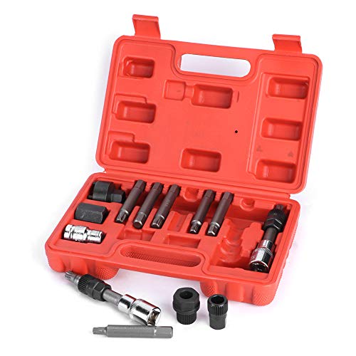 Kit de Ferramentas para Remoção de Polia de Roda Livre de Alternador, Kit de Ferramentas de Serviço
