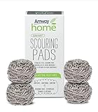 Stainless Steel Scrub Buds Amway, Perfect for Clean Dishes, No Scratch 4- Pads Pack - Amway Home 180 Day Guarantee for The Scrub Buds Pads