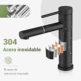 Llave de paso para manguera negra 12 Imagen adicional