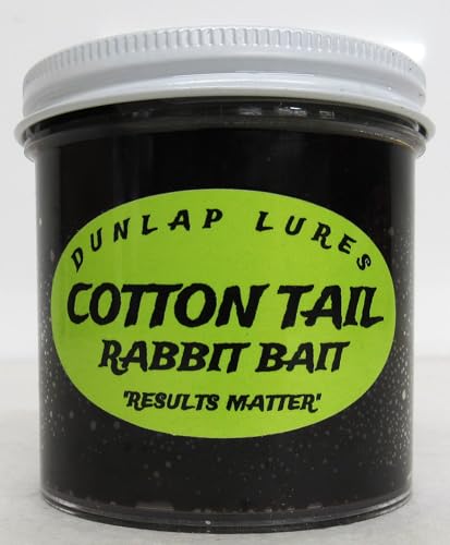 Cottontail Rabbit ADC Bait Dunlap Lures 6 Ounce Jar