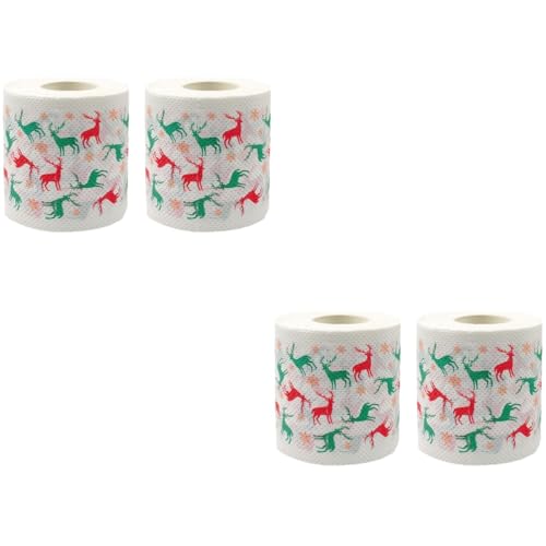 Papier toilette à thème Ipetboom 4 rouleaux serviettes papier colorées