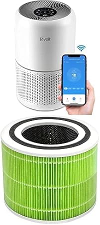 LEVOIT Purificador de Aire con Filtro HEPA H13 + Filtro de reemplazo