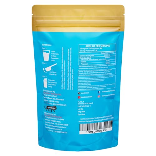 Image of Myfitness Creatine Powder Monohydrate 100% Micronized | 30 Servings | Flavoured | 120g | Creatine Powder With Added Electrolytes (120g (Pack Of 1), Blue Raspberry)