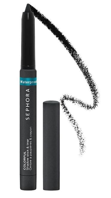 SEPHORA COLLECTION Sephora Colorful® Waterproof Eyeshadow & Eyeliner Multi-Stick 24 Black Matte