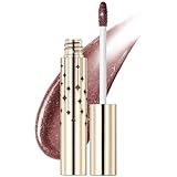 FOCALLURE High Shine Glitter Lip Gloss,Hydrates and Soothes Lips for a Gorgeous,Delivers a Non-sticky Glossy finish,Long-lasting Shine & Fuller-looking Lip Makeup,BR02 BORN BAD