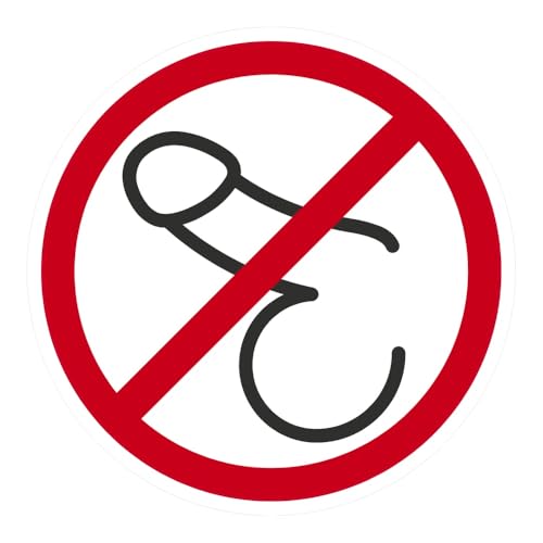 No Hard Dicks Sticker (Vinyl Decal, Car Laptop Window Tumbler Water Bottle) Logo Symbol