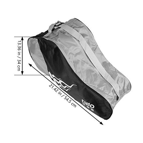 Bolsa de skate infantil BesPORTBLE, bolsa premium para carregar patins no gelo, mochila para criança