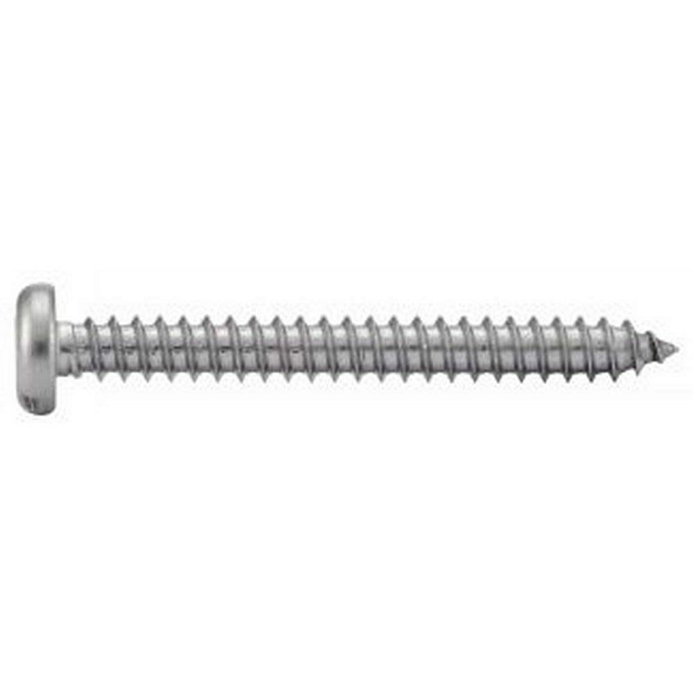 Scatola da 15 unità di viti autofilettanti per lamiera con testa piatta in zinco 4,2x25mm Fadix