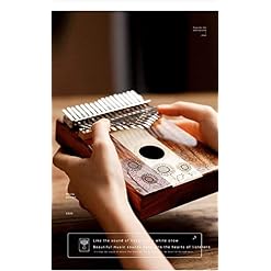 Générique Mini Doigt Kalimba Pouce Piano Kalimba 17 Touches Piano Trois-en-Un Clavier en Bois Massif Piano Instrument - Les Beatles, Paul McCartney, John Lennon, RIngo Starr, George Harrison Générique Mini Doigt Kalimba Pouce Piano Kalimba 17 Touches Piano Trois-en-Un Clavier en Bois Massif Piano Instrument – Image 4