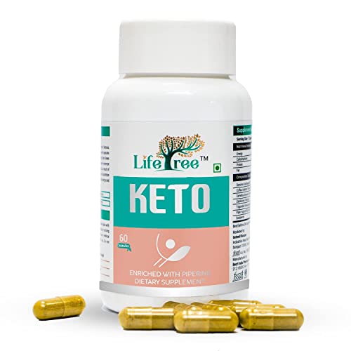 LifeTree Keto Advanced Weight Loss Capsules for Women & Men with Garcinia Cambogia, Green Coffee, Green Tea Extract & Piperine – 60 Veg Capsules Ayurvedic Medicine Supplement (60 Count (Single Pack)) LifeTree Keto Advanced Weight Loss Capsules for Women & Men with Garcinia Cambogia, Green Coffee, Green Tea Extract & Piperine – 60 Veg Capsules Ayurvedic Medicine Supplement (60 Count (Single Pack))