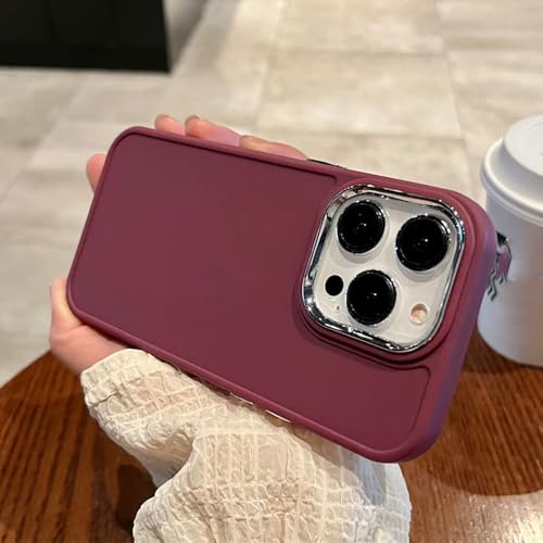 Coque silicone liquide iPhone 11 et 12 Pro souple pour objectif uni