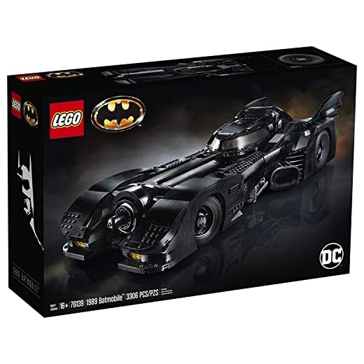 LEGO DC Batman 1989 Batmobile 76139 Building Kit, New 2020 (3,306 Pieces)