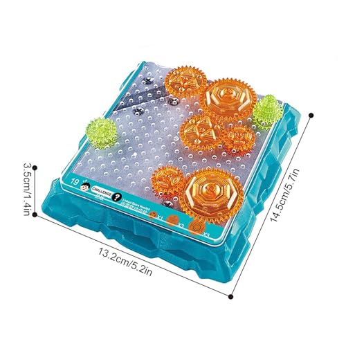 Blocos de engrenagens para crianças, brinquedo de prancha de engrenagens - Brinquedos de relógio de