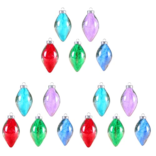 Décorations polyvalentes pour sapin de Noël SHINEOFI pendentifs maison - 2