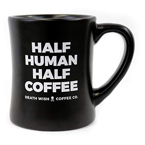 Death Wish Coffee Ceramic Diner Mug - 14 ounce