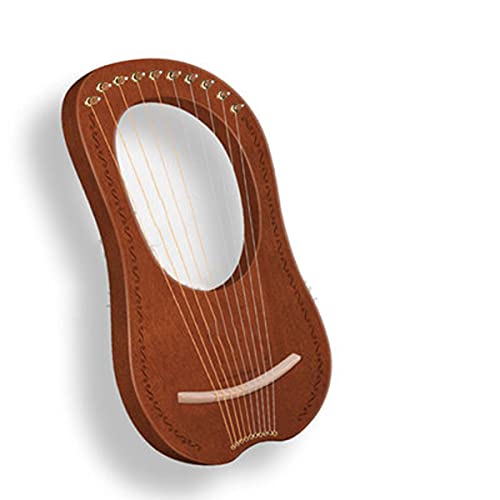 Harp, 16-snarige mahonie lierinstrument met draagtas Tuning Wrench String, 16 reserve snaren, cadeau voor beginnende…