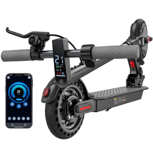 Image of Electric Scooter - Electric Scooter Adults, 1000W /500W Motor, 10'' /8.5'' Tires, 28 /23 /21 Miles, APP Control, Dual Brake, Long Range Electric Scooter for Gift