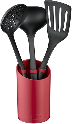 【オンライン限定】 ティファール 調理器具 キッチンツール 4点 セット フライ返し おたま 穴あきおたま ツールスタンド 食洗機対応 高耐熱性 「インジニオ＋」K193S4