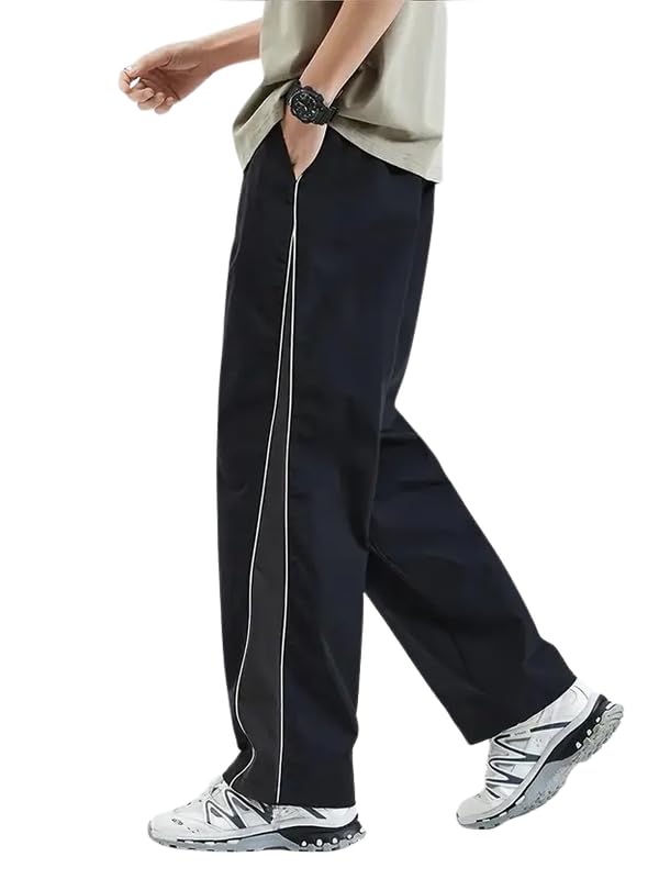 orixx Men's Nylon Lycra Straight Fit Track Pant | Gym Trackpants & Activewear Joggers | Casual Lower for Sports, Gym & Yoga Jogger-picture-46