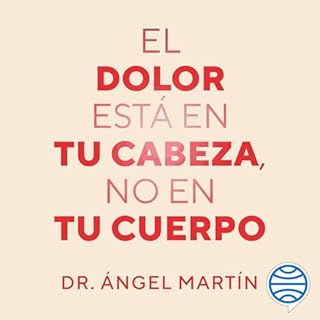 Diseño de la portada del título El Dolor Est&aacute; en tu Cabeza, no en tu Cuerpo