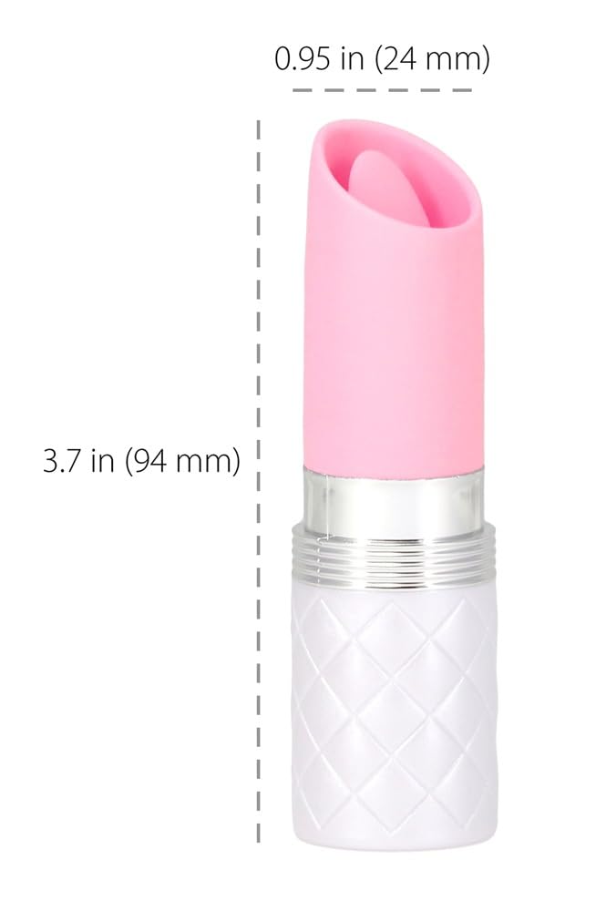 Pillow Talk Lusty Stimolatore clitorideo Rosa 9,4 cm