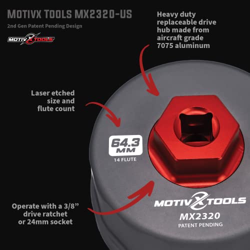 Motivx Tools MX2320 Oil Filter Wrench For Toyota Camry thumb #3