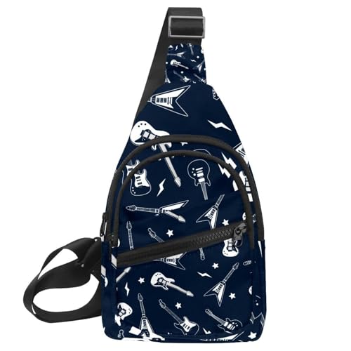 Bolsa de pecho para mujer multicolor tipo mochila cruzada de viaje
