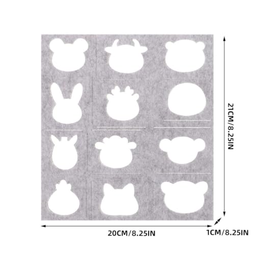 LALAFINA Aplique De Feltragem De Lã Faça Você Mesmo Molde Para Feltragem Padrão Adorável Agulha Para