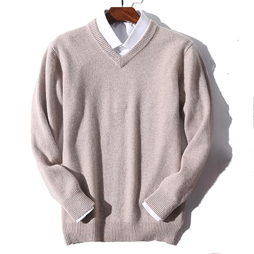 Pull en cachemire pour homme Suvoiier le chic classique en col V