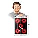 Thompson Target Halo Trouble Shooter Handgun Diagnostic - High Visibility Reactive Splatter 12.5x19 Inch Shooting Targets for Pistol Range Training - Made in The USA (50 Pack)