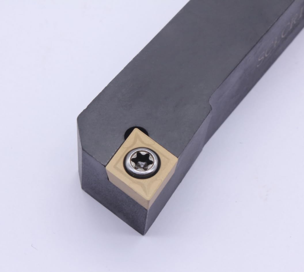 Walfront 10 Pcs Plaquettes Carbure Tournage CCMT09t304 CCMT32.5 Carbure Tour Inserts CNC Carbure Inserts Lame Cutter Tour À Métal