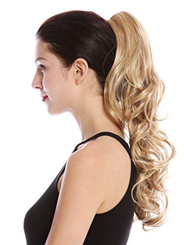 WIG ME UP - SP-31-A-V-24B Ponytail Hairpiece Extensions Claw Grip Clamp long slightly curled gold blond 17inch - Image 3