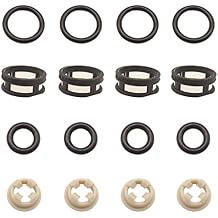 4Set Fuel Injector Repair Kits Seal Kits for Nissan 300ZX FAIRLADY INFINITY J30 MAXIMA SENTRA 91-99 Nissan 1.6L l4 GA16DE Engine