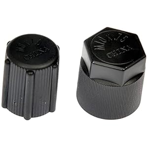 Dorman 54374 Air Conditioning Service Port Caps Compatible with Select Models, 2 Pack