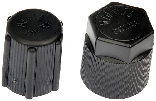 Dorman 54374 Air Conditioning Service Port Caps Compatible with Select Models, 2 Pack