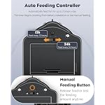 Pawfly Automatic Fish Feeder for Aquarium, Auto Vacation Timer for Tank 60 ml Adjustable Fish Food Dispenser for Pellets Strips, Battery Operated (Battery Not Included) - Image 5