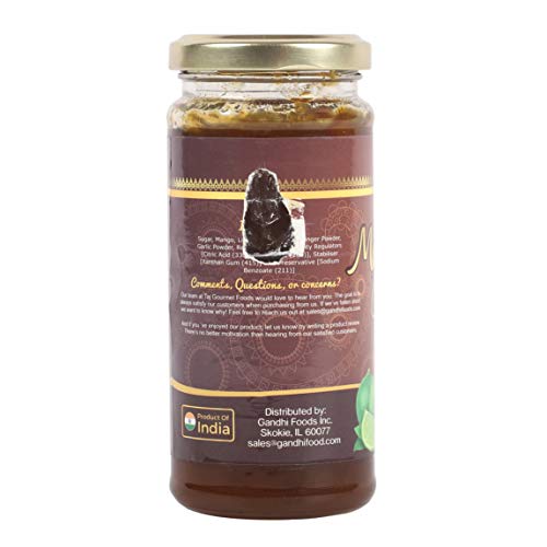 TAJ Gourmet Mango Lime Chutney | Aam Lime Chutney | 320g - Thumbnail 3