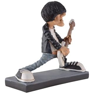 VOGLER Joh. Vogler GmbH Funny Life – Popstar Dee Dee Dee en pierre artificielle peinte à la main Collection Warren Stratford - Les Beatles, Paul McCartney, John Lennon, RIngo Starr, George Harrison VOGLER Joh. Vogler GmbH Funny Life – Popstar Dee Dee Dee en pierre artificielle peinte à la main Collection Warren Stratford – Image 3