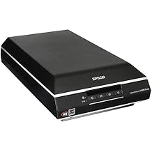 Epson Perfection V600 Photo Wired USB Connectivity Color Scanner - 6400 x 9600 dpi, Enlargements up to 17" x 22" Flatbed Image Scanner