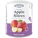 Augason Farms Dehydrated Apple Slices Certified Gluten Free Long Term Food Storage Large No. 10 Can