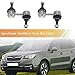 X AUTOHAUX 2pcs Front Sway Bar Links Stabilizer Link Kit for Subaru Forester 2003-2013 for Subaru Impreza 2002-2016 Suspension Kit No.K750049