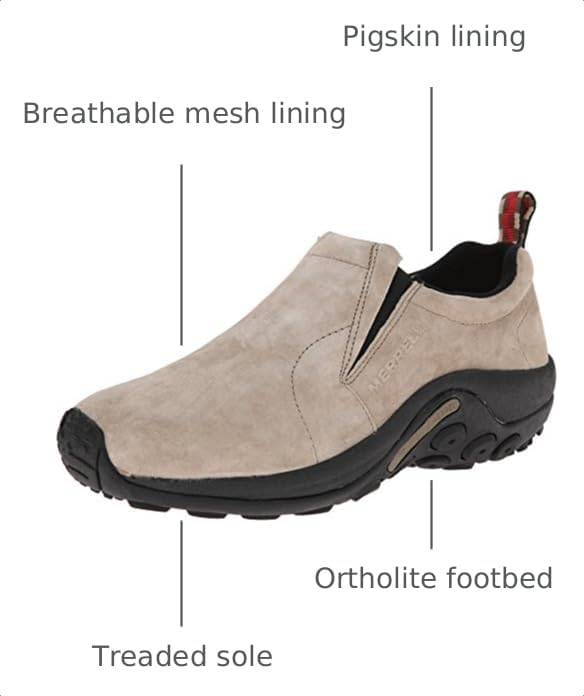 Image of Merrell Men's Jungle Leather Slip-On Shoe